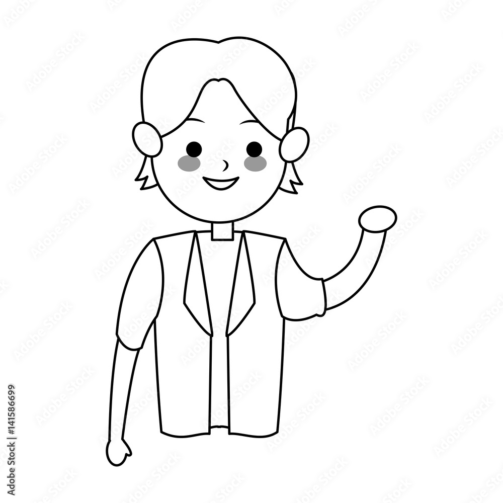 young man cute cartoon icon image vector illustration design young man cute cartoon icon image vector illustration design