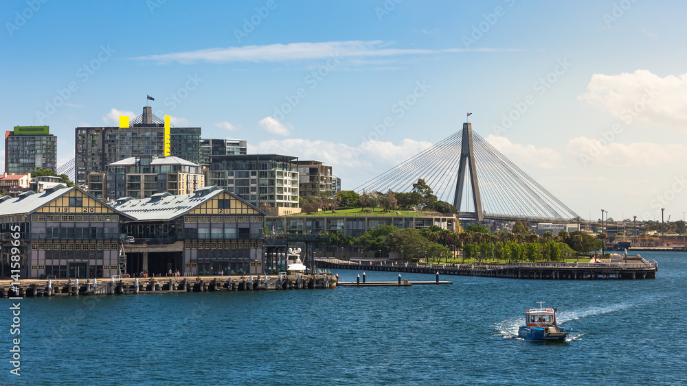 Sydney Harbor Cityscape