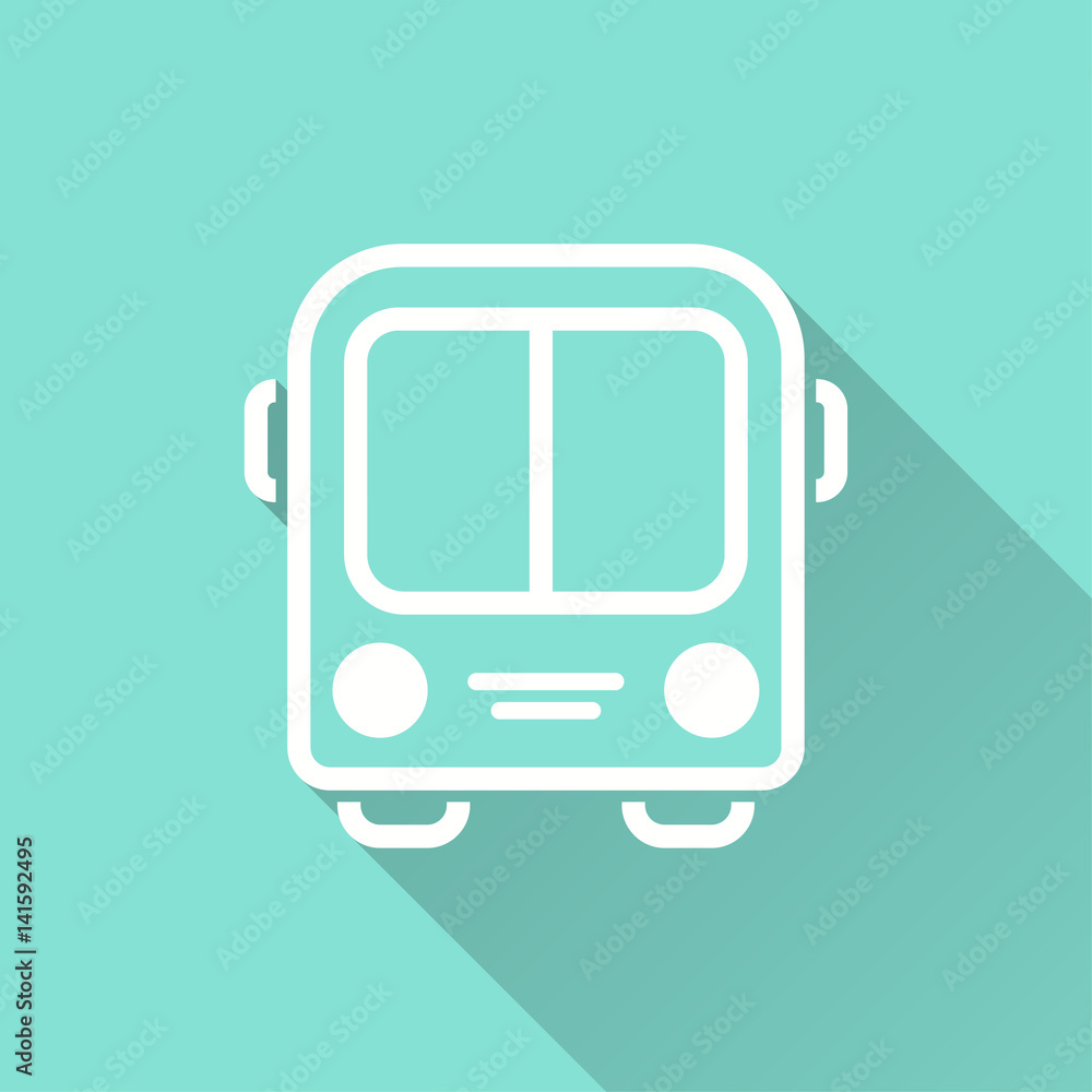 Bus - vector icon. Bus - vector icon.