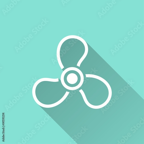 Fan - vector icon.