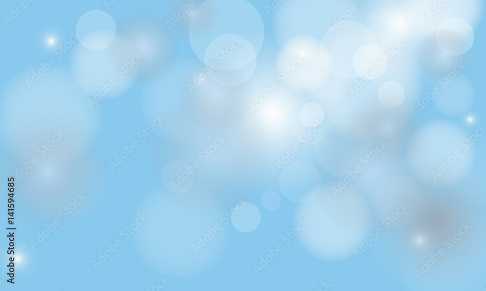 Vector abstract background with white circles
