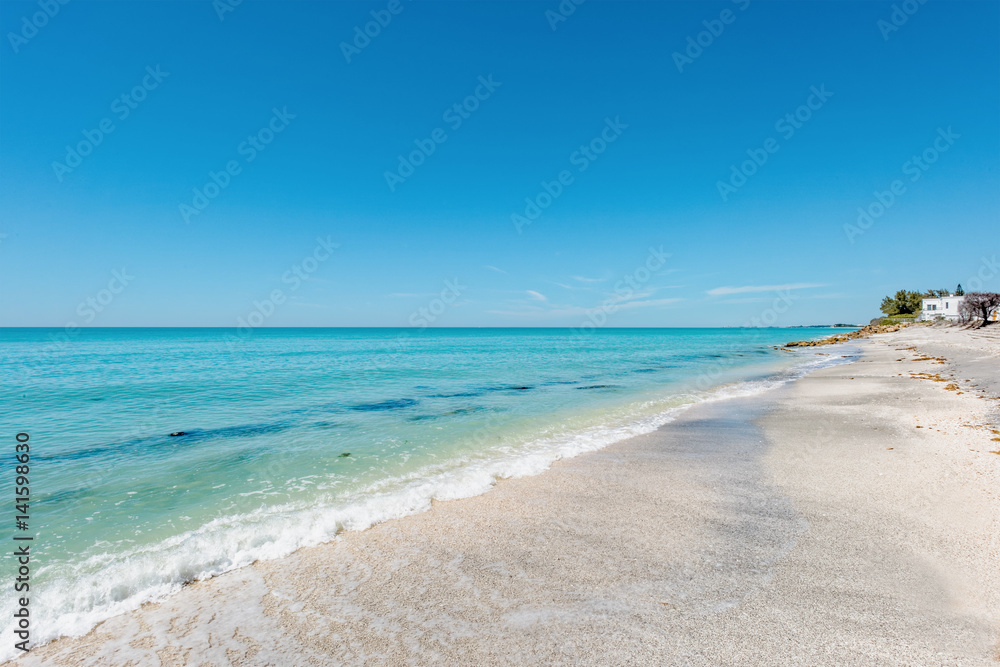 House at end of the beach