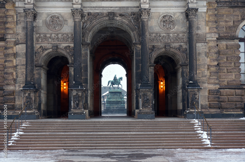 Fototapeta premium Dresden Monument