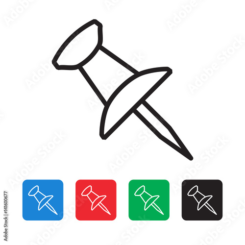 push pin icon