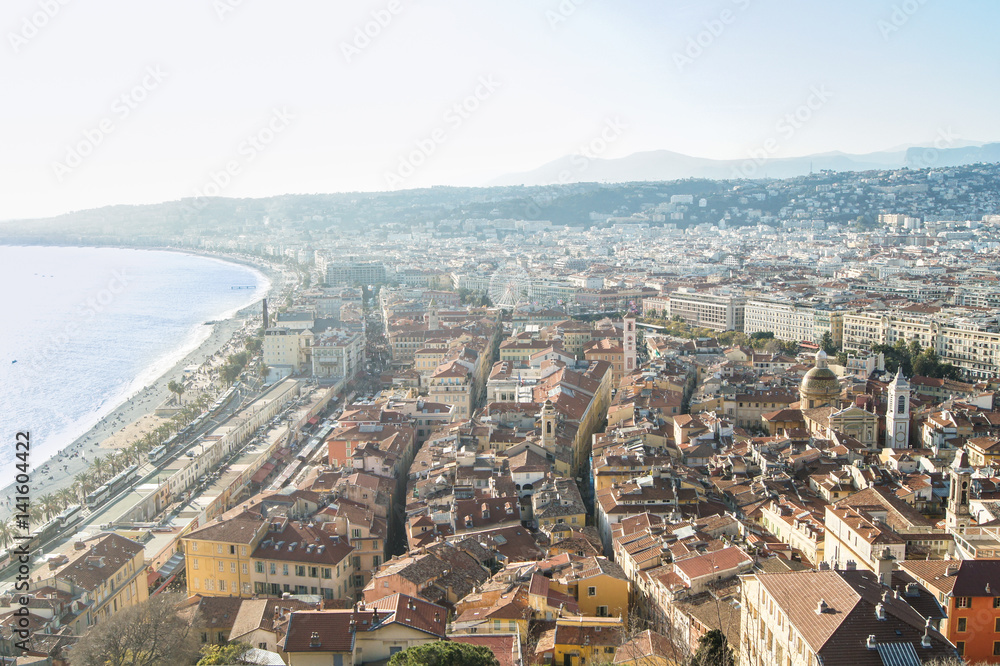 The city on the Cote d'Azur.