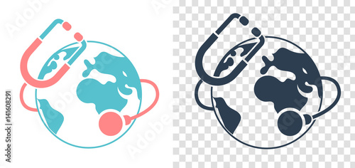 Icon on the holiday - World Health Day