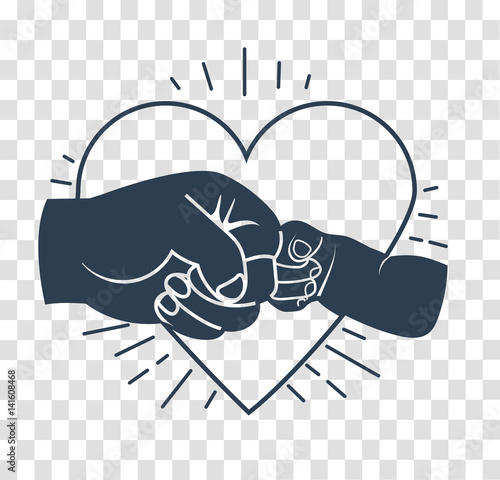 silhouette icon of male friendship
