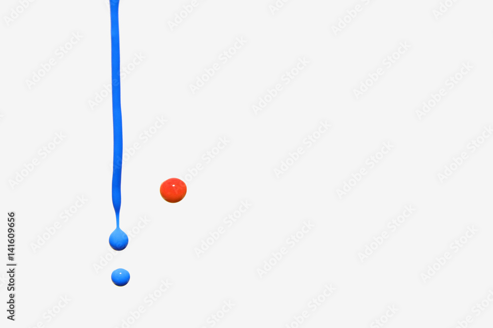 Blue and Red / Paint is any liquid, liquefiable, or mastic composition that, after application to a substrate in a thin layer, converts to a solid film Blue and Red / Paint is any liquid, liquefiable, or mastic composition that, after application to a substrate in a thin layer, converts to a solid film