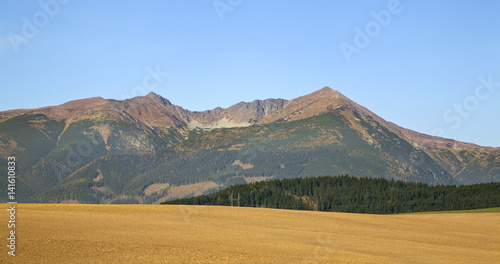 Landscape near Strba. Slovakia