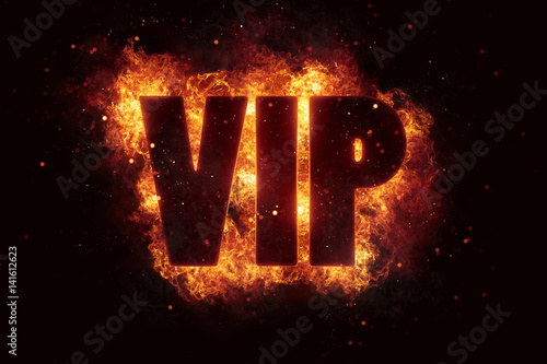 vip text flame flames burn burning hot explosion