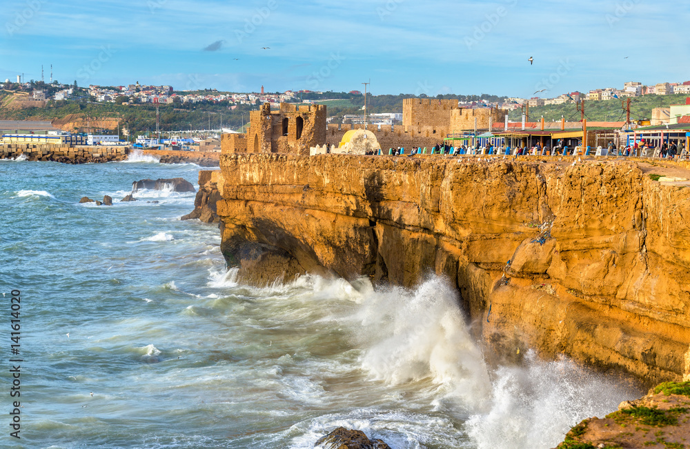 Obraz premium Atlantic coast at Safi town in Morocco