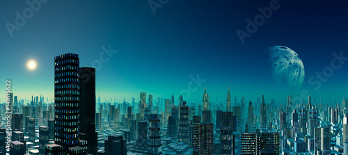 Scifi Citylights