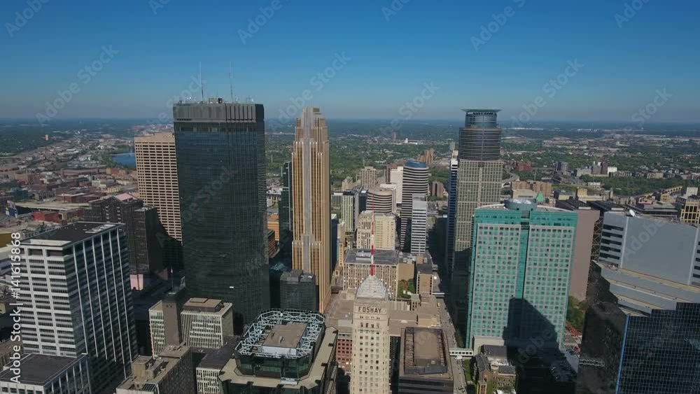 Aerial Minnesota Minneapolis September 2016 4K Aerial Minnesota Minneapolis September 2016 4K