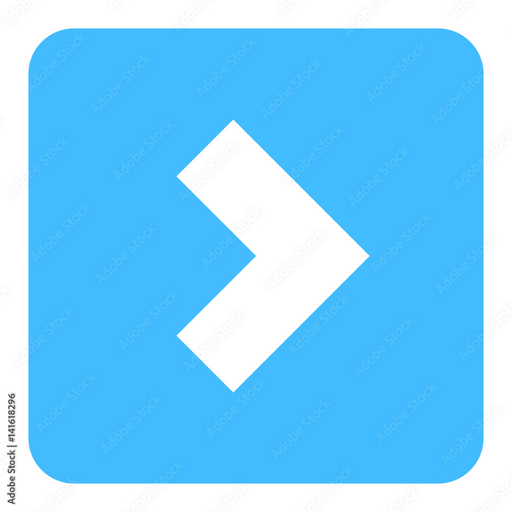 Arrow Sign Flat Square Icon Arrow Sign Flat Square Icon