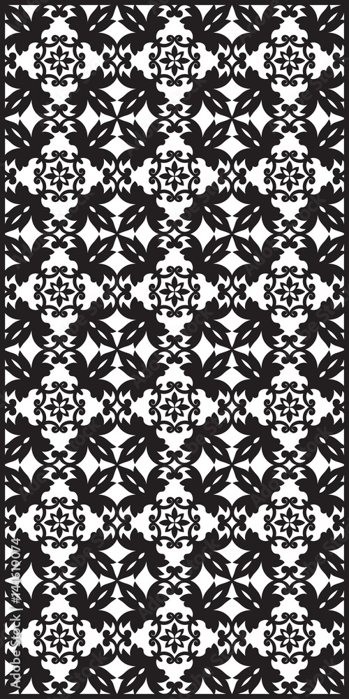 Rectangular lattice pattern background in oriental style. Arabesque. Rectangular lattice pattern background in oriental style. Arabesque.