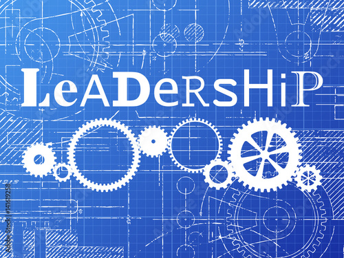 Leadership Blueprint Tech Drawing