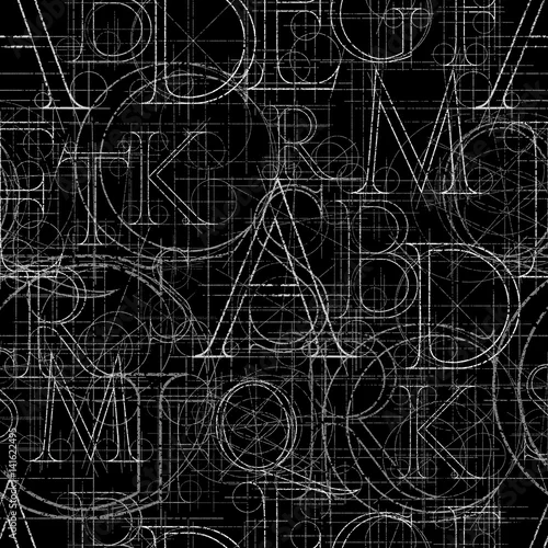 Tapety czcionka bez szwu