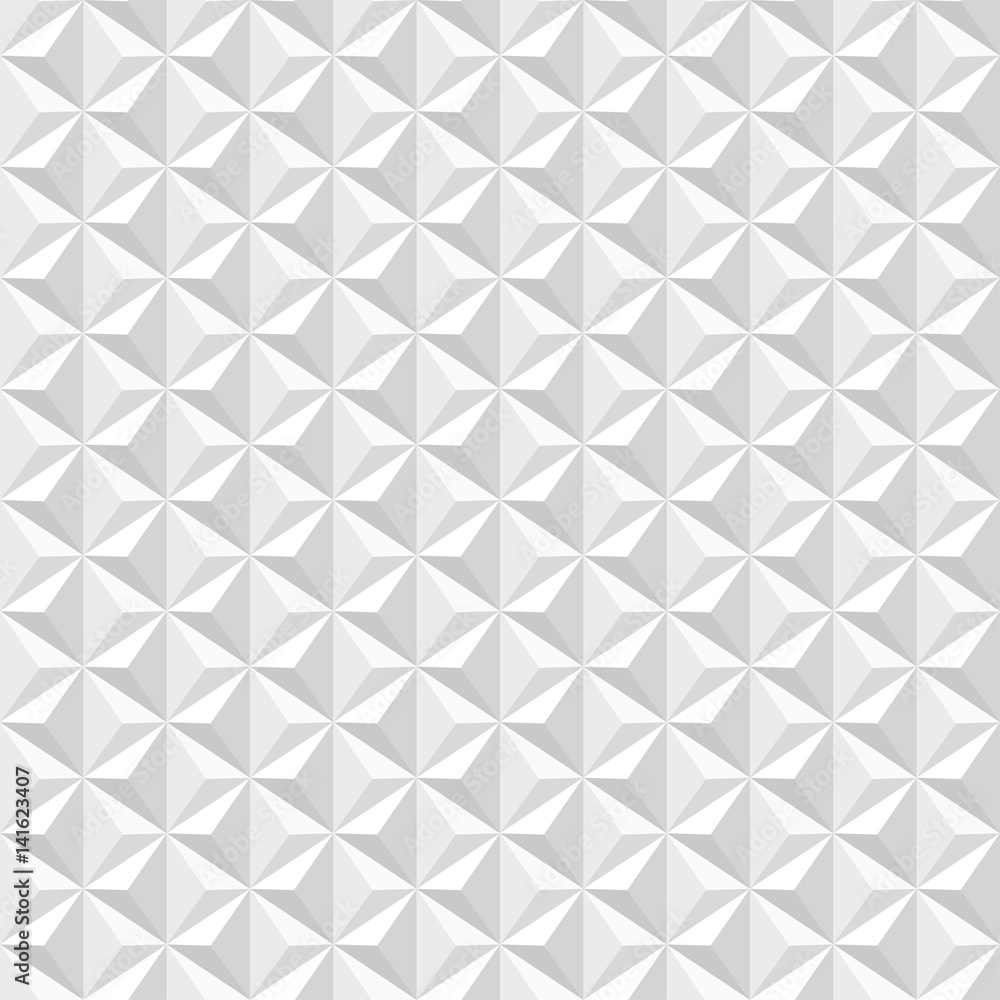 White geometric 3d texture. White geometric 3d texture.