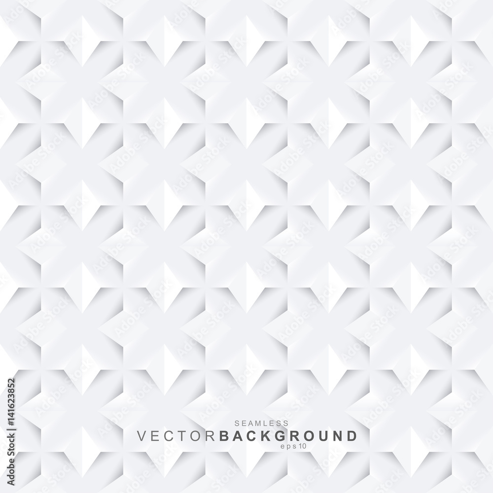 White geometric decorative texture - seamless. White geometric decorative texture - seamless.