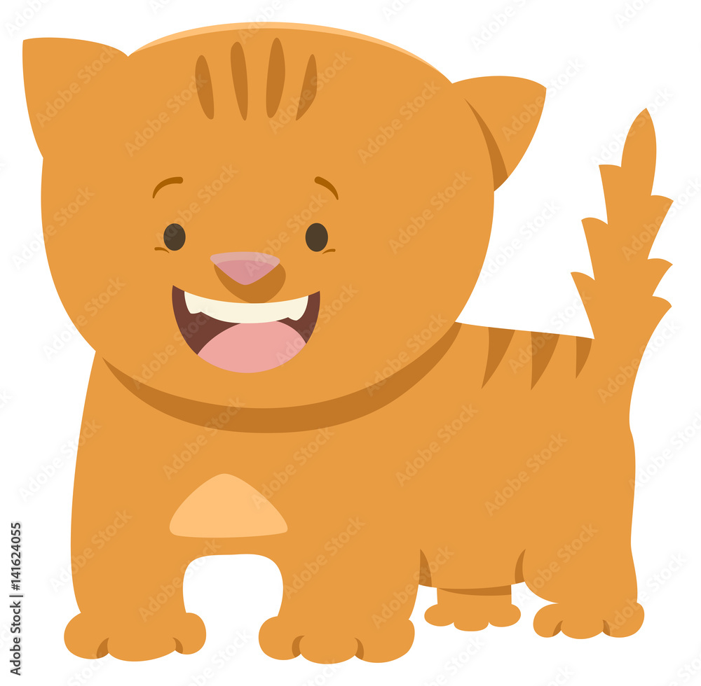 kitten cartoon character kitten cartoon character