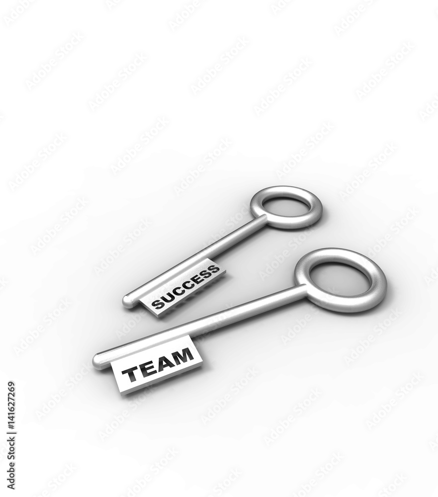 keys to success / teamwork keys to success / teamwork