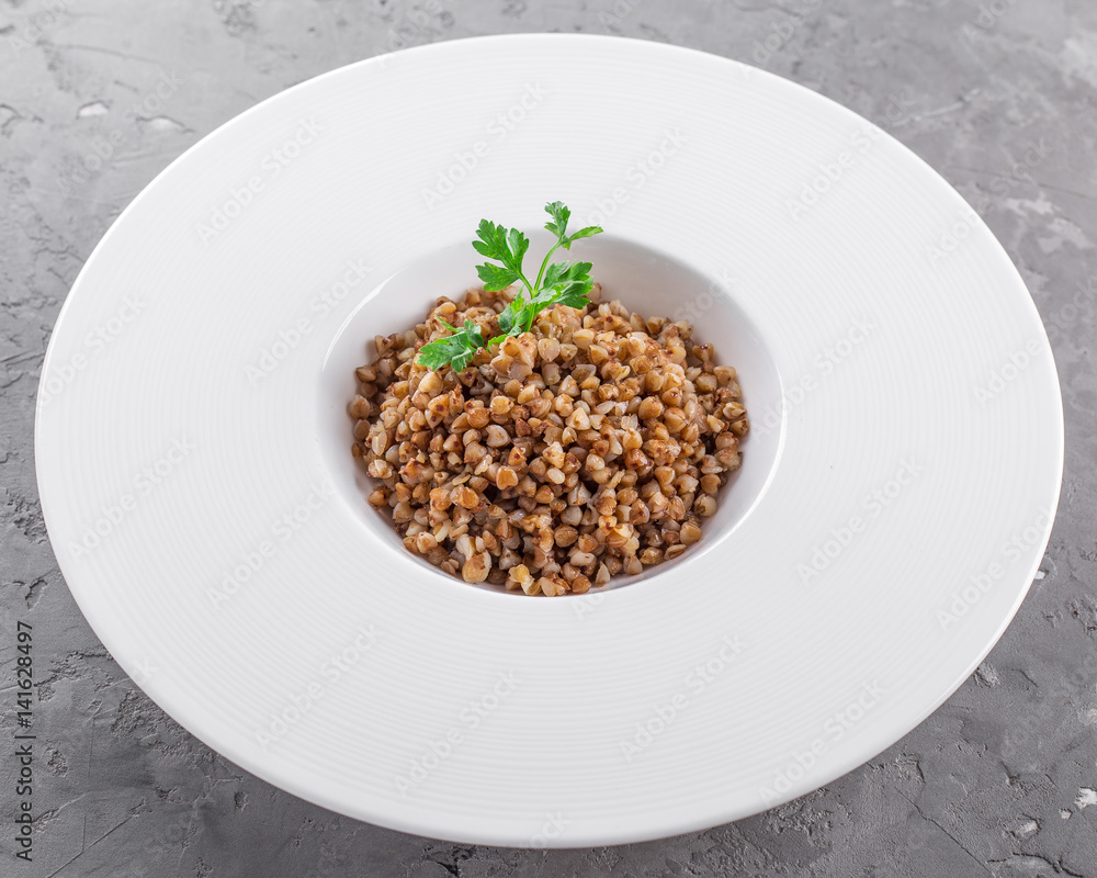 Buckwheat porridge, cereals, corn, breakfast, healthy food, diet, organic food, buckwheat, garnish Buckwheat porridge, cereals, corn, breakfast, healthy food, diet, organic food, buckwheat, garnish