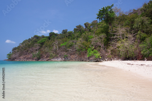 Beautiful sea and blue sky at Andaman sea,thailand