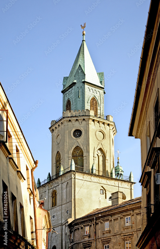 Trynitarska tower in Lublin. Poland