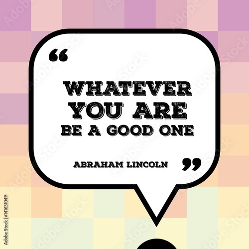 Abraham Lincoln quote