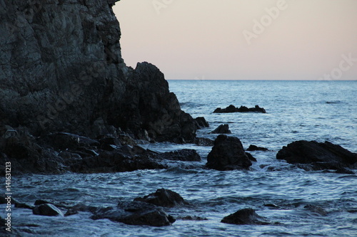 rocher et mer