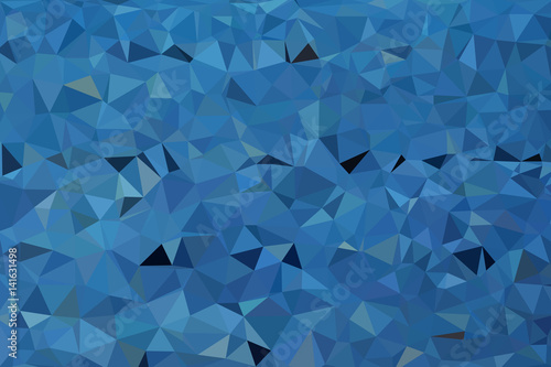 grey and blue polygon pattern for background or web banner design.