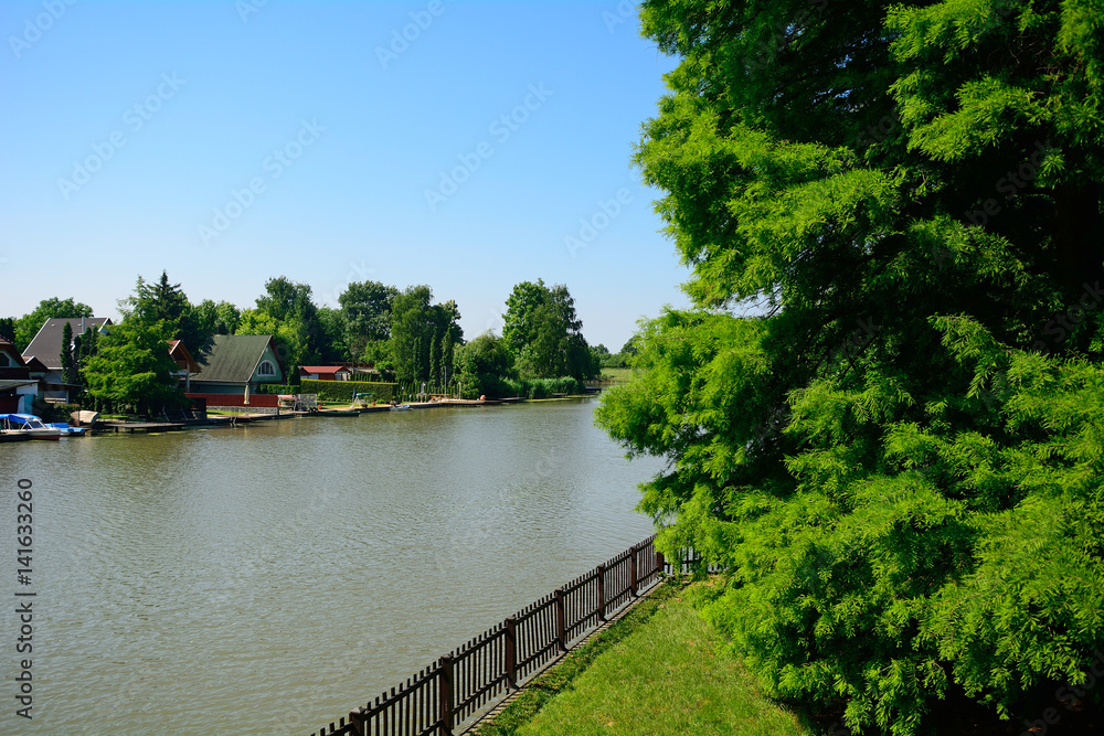 River Koros, Szarvas, Hungary