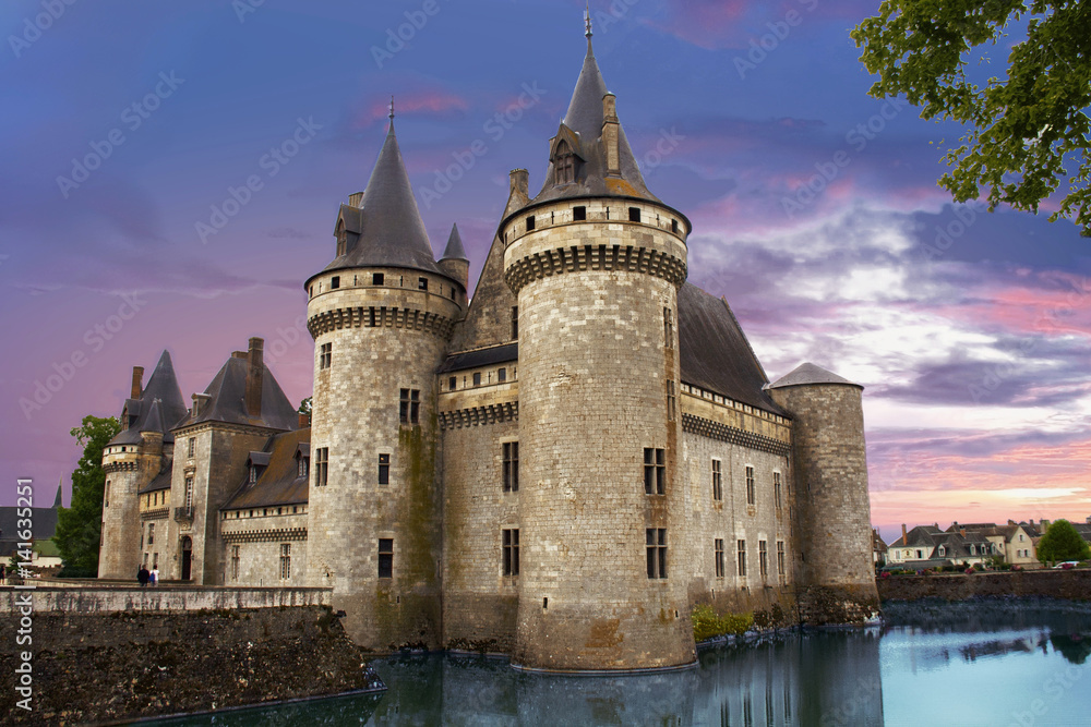 Château de Sully sur Loire, Loiret, Val de Loire, France 