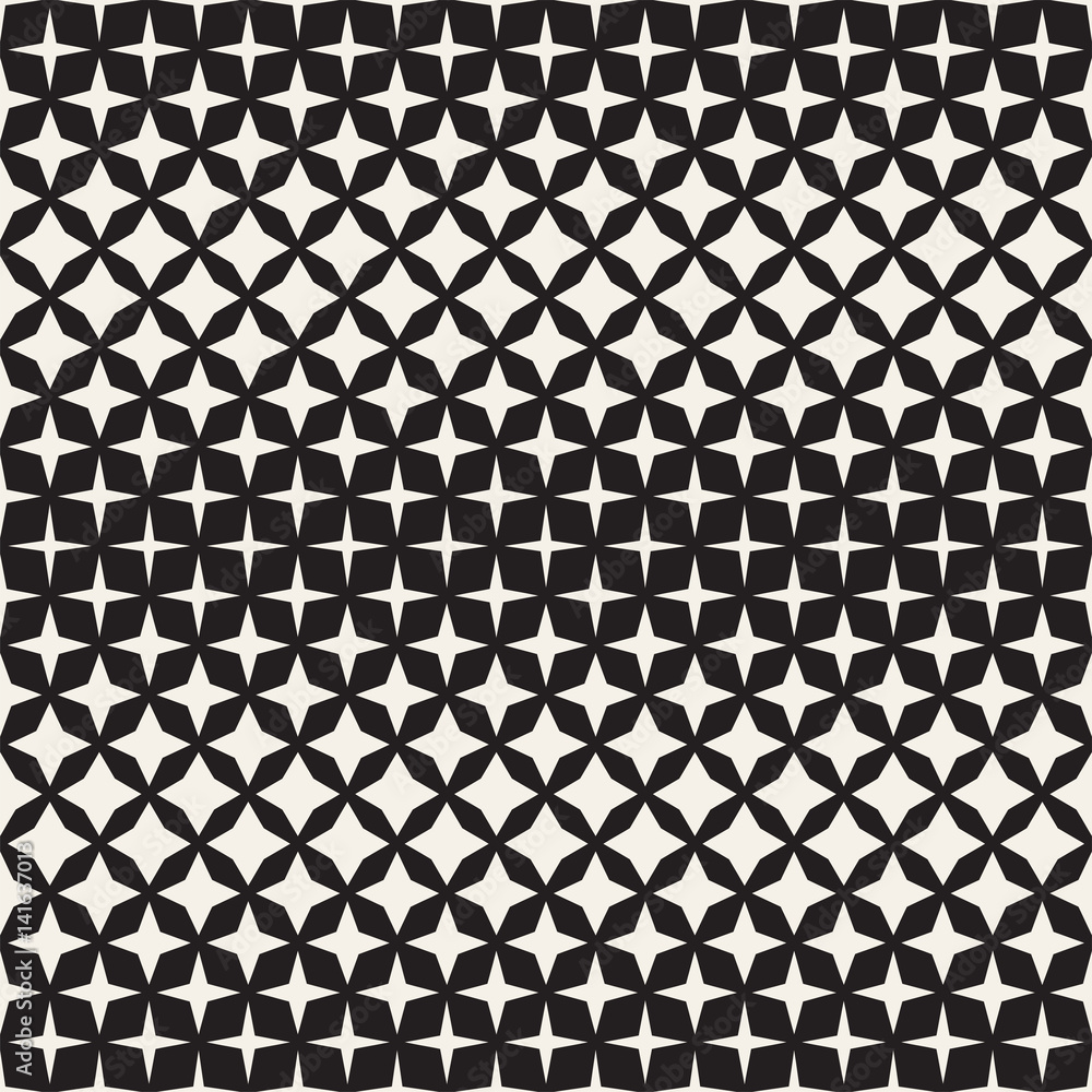 Geometric Seamless Star Shapes Pattern. Halftone Gradient Effect. Stylish Vector Illustration Geometric Seamless Star Shapes Pattern. Halftone Gradient Effect. Stylish Vector Illustration