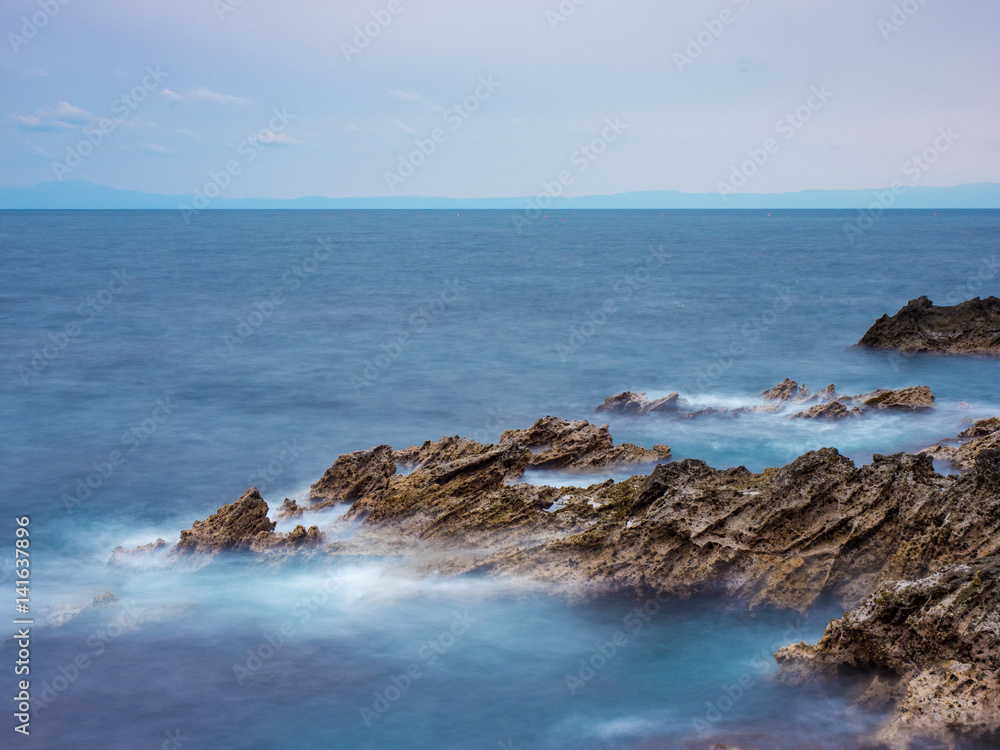 波打つ海岸 波打つ海岸