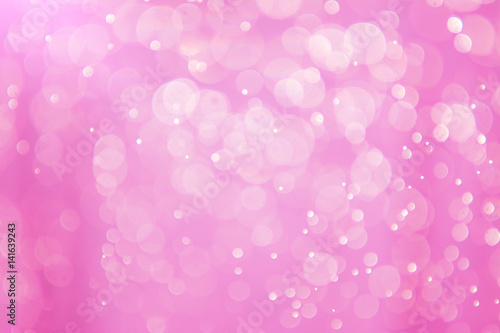 abstract pink bokeh background