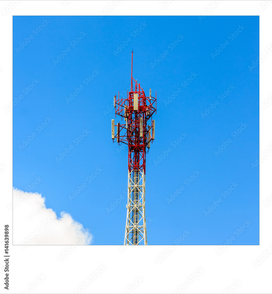pole Communication instant photo pole Communication instant photo