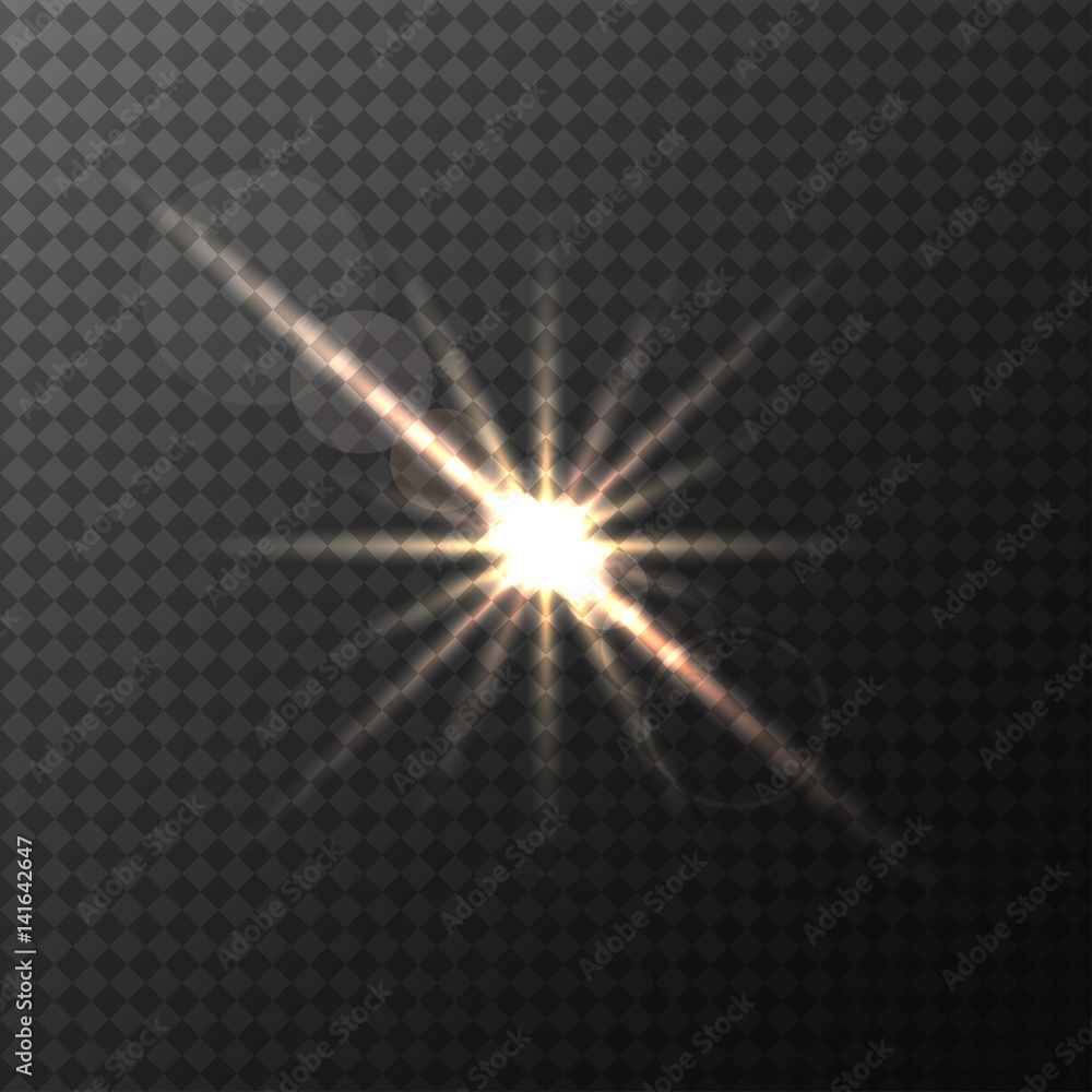 Vector glowing light effect. Vector glowing light effect.