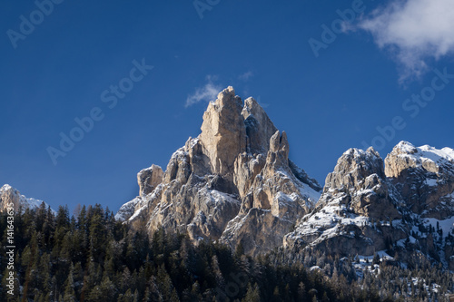 Summit in Val di Fassa Dolomites