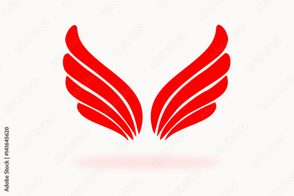 Vector icon wings Vector icon wings
