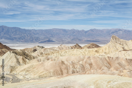 Zabriskie Point landscape, Death Valley