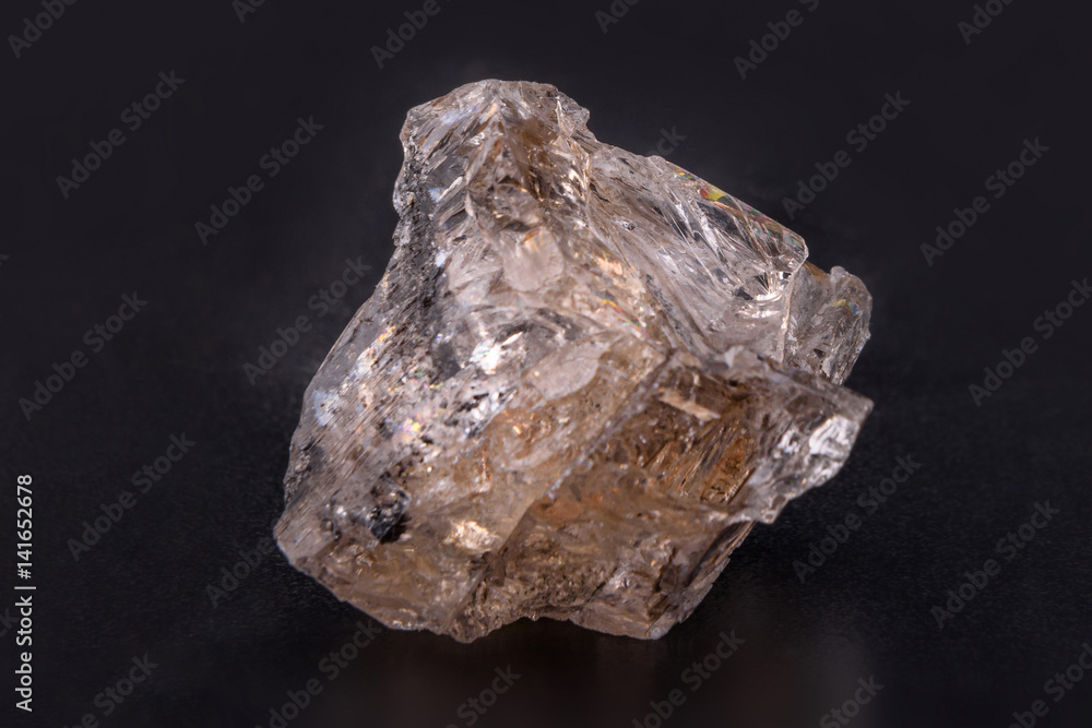 Mineral Quartz - silicon oxide. One of the most widespread minerals in the world. Mineral Quartz - silicon oxide. One of the most widespread minerals in the world.