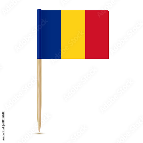 Romania flag toothpick