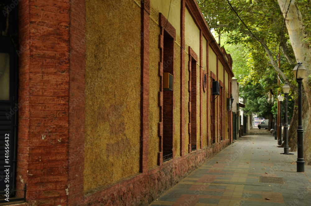 Fototapeta premium Downtown street Mendoza