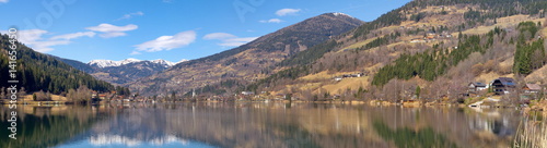 Panorama Feldsee (Brennsee) im Gegendtal / Kärnten / Österreich