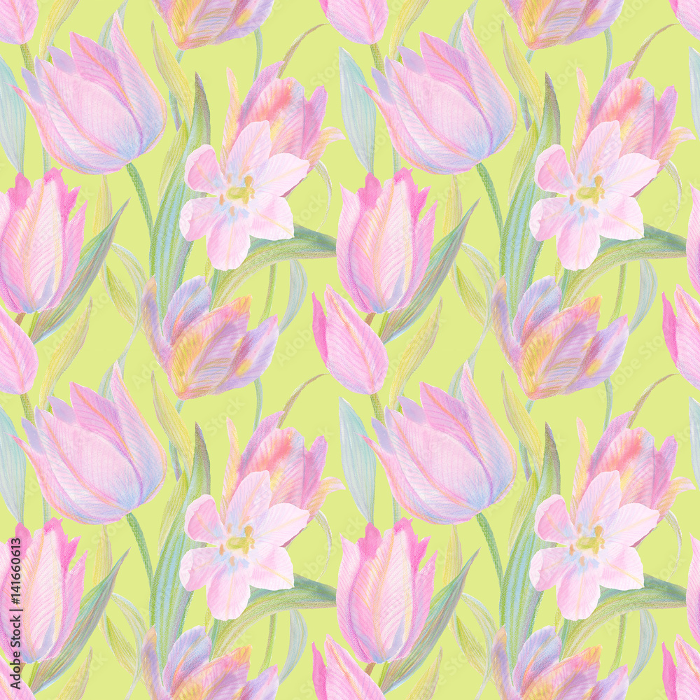 Floral Seamless Pattern Floral Seamless Pattern