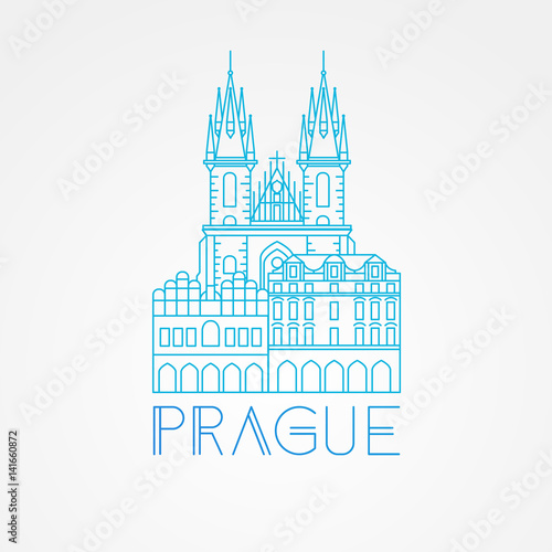 Church of Our Lady before Tyn - The symbol of Prague, Czech Republic