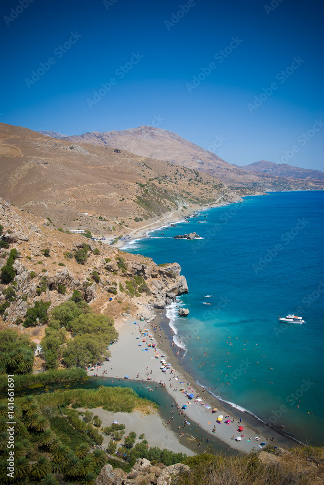 Crete seashore