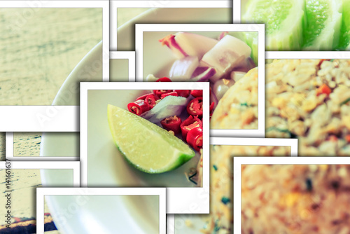  lemon and pepe instant photo