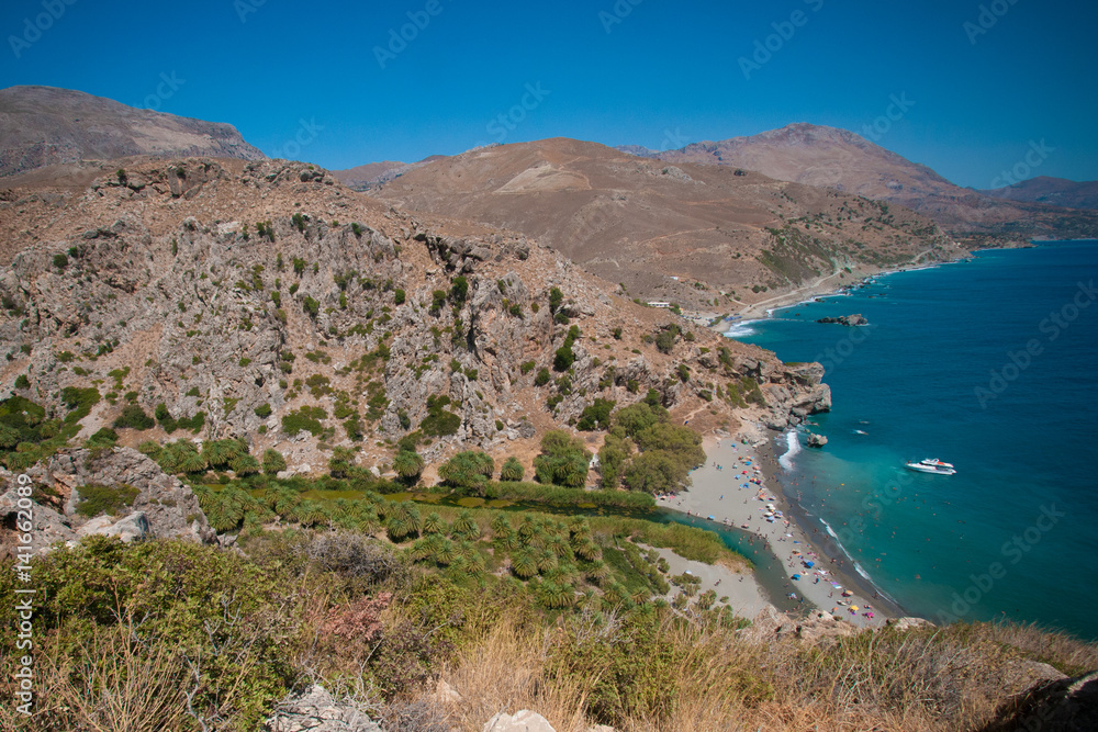 Crete seashore